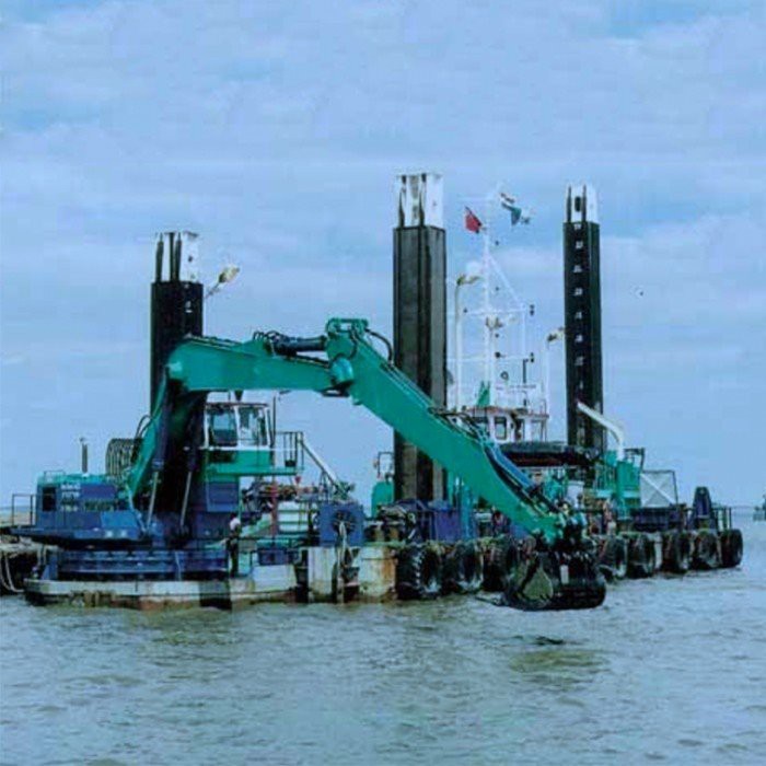 0.25M3 BACK HOE dipper dredger